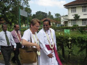 Bishop Thiagarajah and Ambassador Patricia Butenis